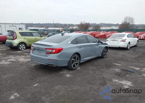 2021 Honda Accord Sport Special Edition из США, поврежденный, VIN 1HGCV1F44MA014435
